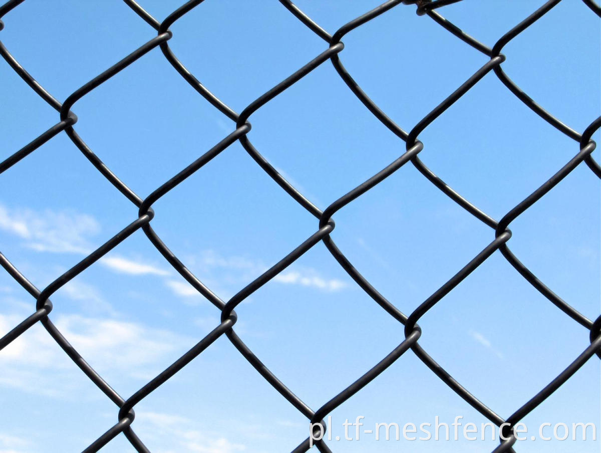 Excellent technology PVC coated chain link fence